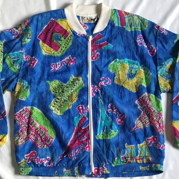 Vintage C.A. Sport Womens Windbreaker Light Jacket - Picture 1 of 4